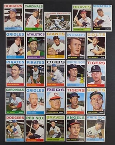 1964 Topps Baseball Set Break 25 Cards Mickey Lolich Rookie - Picture 1 of 3