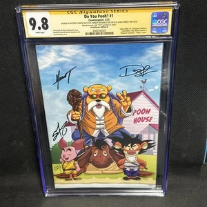 Do You Pooh? Dragon Ball Z Megacon 2025 Artist VIR Copy SF2 CGC SS 9.8 3x signiert - Bild 1 von 10