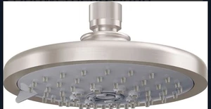California Faucets 5 5/8" Round Showerhead Satin Brass SH-093.18-SB, 1.8 GPM - Picture 1 of 5