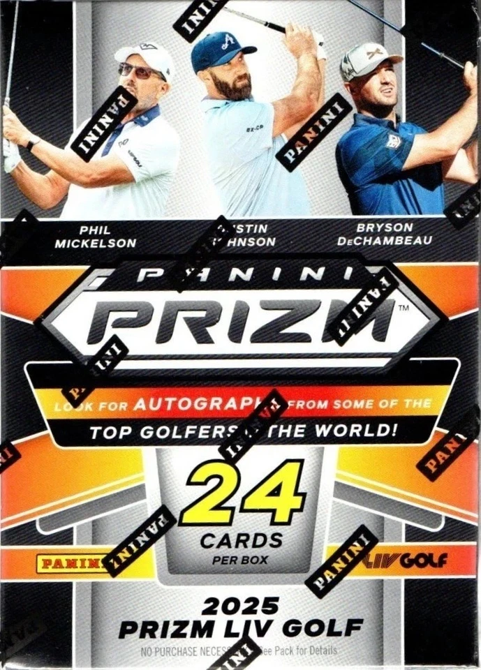 UPPER DECK 2025 Panini Prizm LIV Golf Blaster Box