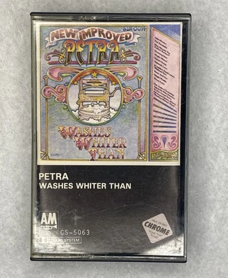 New Improved - Petra - Washes Whiter Than Cassette Tape (1979) Vtg Foto 1 de 4