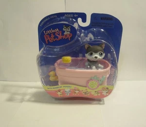 LITTLEST PET SHOP PORTABLE PETS # 210 DOG DAYS PETS SET HUSKY in Tub 2006 MOC - Picture 1 of 2
