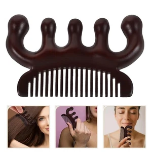 Anti-Static Head Massage Comb Wood Therapy Massage Comb Body Massage - Zdjęcie 1 z 12