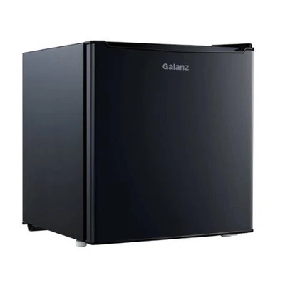 Galanz 1.7 Cu ft Single Door Mini Fridge GL17BK, Black, New