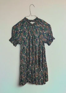 Free Assembly Girls Smocked Neck Dress, Size 7/8 - Picture 1 of 8
