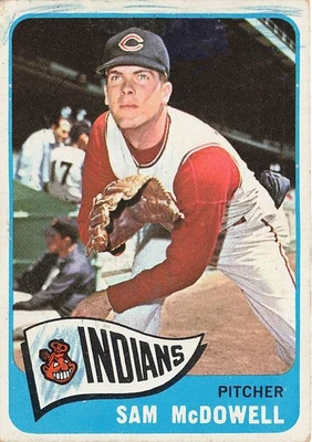 1965 Topps #76 Sam McDowell - Image 1 of 2