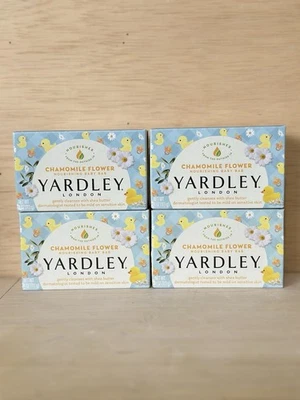 Lot Of 4-Yardley London Chamomile Nourishing Baby Bath Bar 4. OZ Ea- - Image 1 of 4