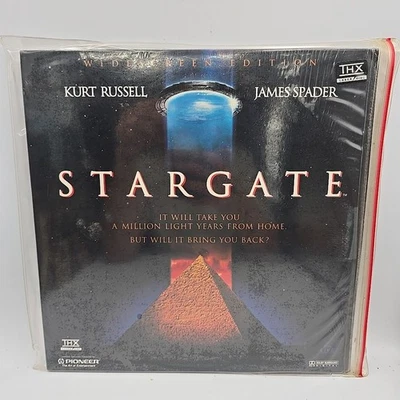Stargate Laserdisc 1995 Widescreen In Shrink & Protector Kurt Russell, Emmerich - Image 1 of 4