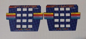 Colecovision Super Action Controller Spy Hunter Game Overlay inlays, Set of 2! - Picture 1 of 5