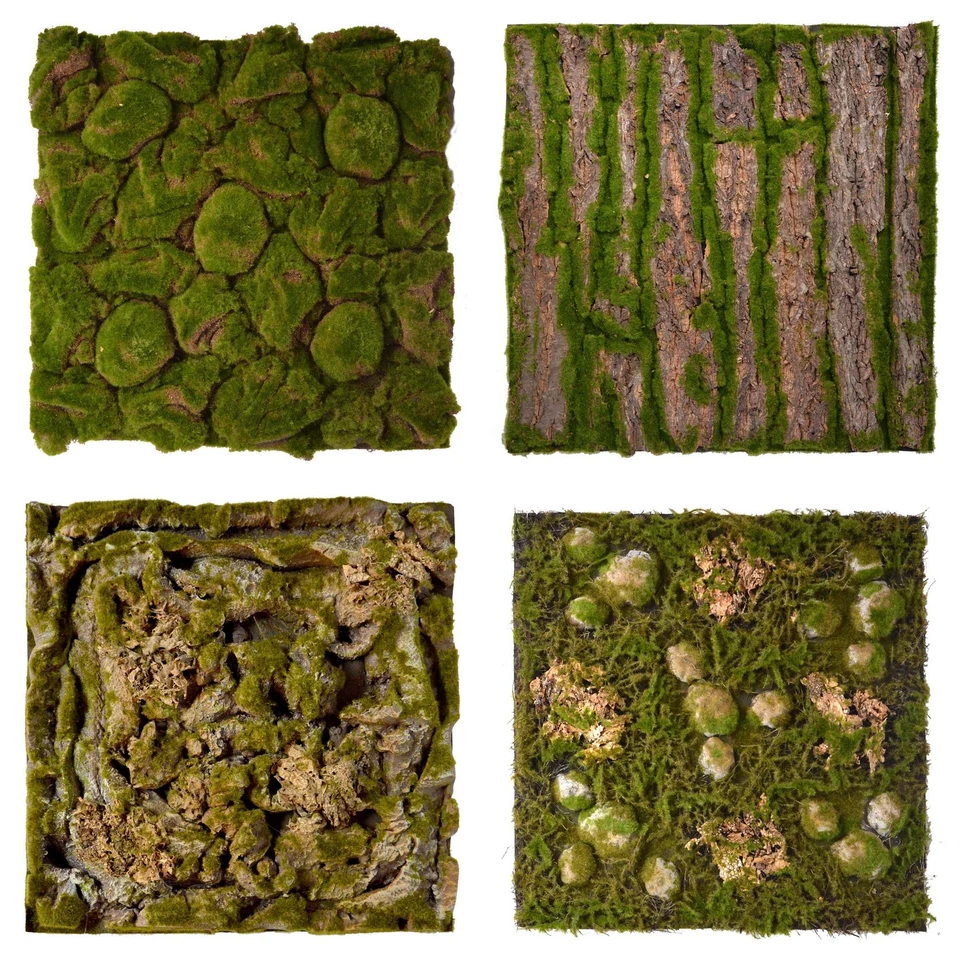 Repiterra® Terrarium Rückwand 3D Hintergrund Naturlook für 60x60cm Terrarien