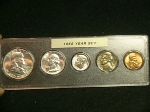 1955 Very Choice BU Philadelphia Mint Year Set Uncirculated - 55P1 - Picture 1 of 6