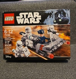 LEGO Star Wars First Order Transport Speeder Battle Pack (75166) NIB!! Retired