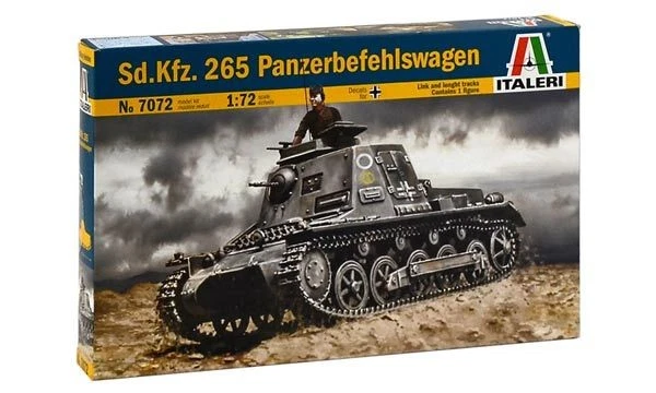 Italeri 1/72 (20mm) SD KFZ 265 Panzerbefehlswagen I Ausf. B