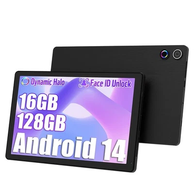 10.4 inch Tablet Android 14 16GB+128GB(1TB Erweiterung) 1280x800 IPS WiFi 6 BT  - Bild 1 von 4