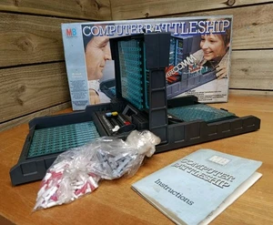 Computer Battleship MB Electronic Board Game Strategy 1977 COMPLETE RETRO RARE - Picture 1 of 14