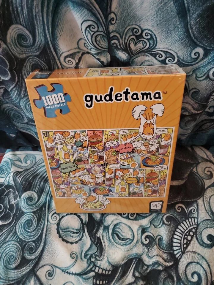Sanrio Gudetama huevo perezoso "increíble huevo-venturas" 1000 piezas rompecabezas Nuevo Foto 1 de 4