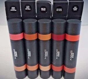 MAC-STUDIO-QUIKTRIK-STICK-MUTI-USAGE-DOUBLE-EMBOUT-CHOOSE-COLOR-NIB-AUTHENTIC - Picture 1 of 9