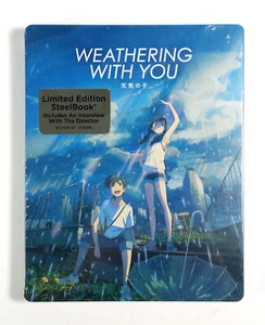 Weathering with You BEST BUY Collectible Ltd Ed BLU-RAY Steelbook Factory Sealed - Picture 1 of 2