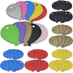 Balloon Weights Assorted Colours Helium Balloons Plastic Shape Reusable Item UK - Picture 1 of 54