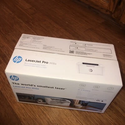 BRAND NEW HP W2G50A, Laserjet Pro M15A Smallest  Monochrome Laser Printer - Image 1 of 4