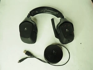 Logitech Wireless Gaming Headset G930 With 7.1 Surround Sound Complete READ - Picture 1 of 9