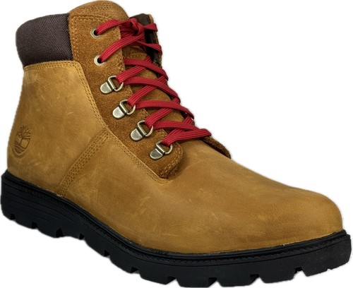 Timberland Uomo Walden Park Marrone Impermeabile Tacco Piatto Stivali Medio TG 12 A1QQF