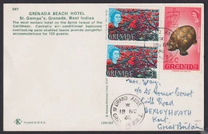 GRANADA: (14877) MATASELLOS GRAN ANSE/CANCELACIÓN/PPC 1968 - Imagen 1 de 2