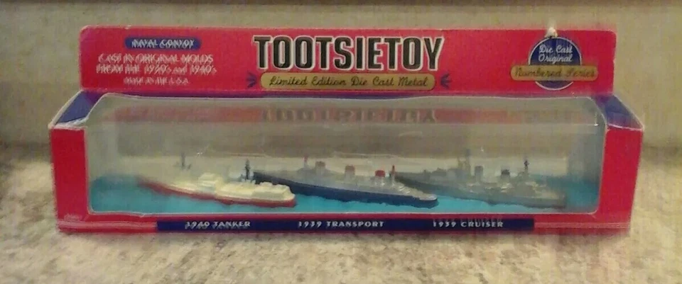 1996 TootsieToy Limited Edition Die Cast Naval Convoy
