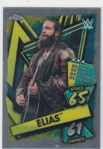 ELIAS  -2021 TOPPS CHROME SLAM ATTAX WWE - 35 - Picture 1 of 1