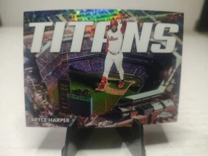 2023 Topps Chrome Titans Bryce Harper #CT-2 Phillies - Picture 1 of 2