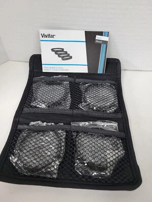 Vivitar 0721214 Series 1 Close-Up Macro Filter Lenses Kit 58mm +1 +2 +4 +10 - Image 1 of 3