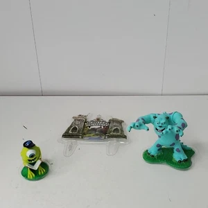 Sully Mike Monsters Inc University Disney Pixar DecoPac Figures Cake Toppers Toy - Picture 1 of 8