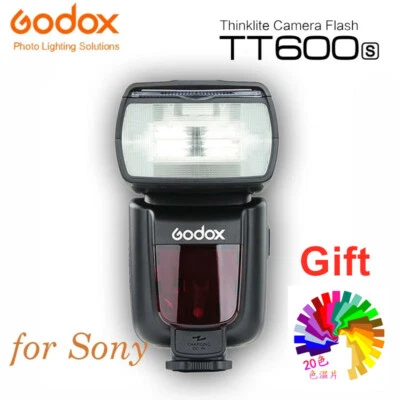 Godox TT600S 2.4G HSS GN60 Camera Flash Speedlite For Sony A7RIII A7S A7 A9 A68 - Image 1 of 4