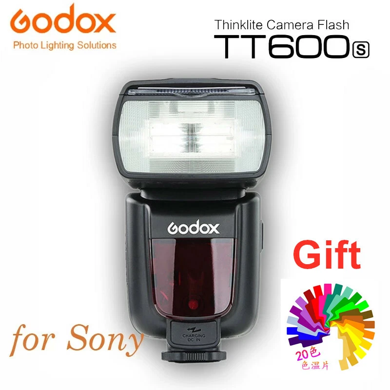 Godox TT600S 2.4G HSS GN60 Camera Flash Speedlite For Sony A7RIII A7S A7 A9 A68 - Image 1 of 4