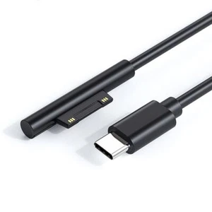 Kabel szybkiego ładowania PD USB typu C do Microsoft Surface Pro 7/6/5/4/3 Book/Book 2 - Zdjęcie 1 z 10