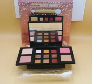 Set de Coleccionista Tarte Edición Limitada 3 piezas Tesoros Paleta Cepillo 100% Auténtico - Imagen 1 de 4
