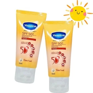 300ml x2 Vaseline Serum Healthy Bright Sunscreen Pollution Protection SPF50 - Picture 1 of 8
