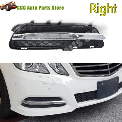Right LED daytime running light fog lamp for Mercedes-Benz W212 E250 2009-13 - Imagem 1 de 4