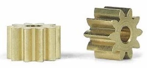 Slot.it SIPS11 Pinion, 11T, Sidewinder, 6.5mm/2mm, Brass, 2/pk - Picture 1 of 1