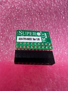 Supermicro AOM-TPM-9655V TPM 1.2 Trusted Platform Module - Picture 1 of 2