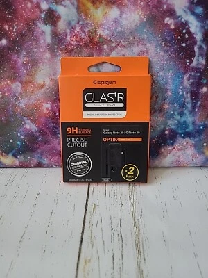 Spigen GLAStR SLIM Optik Camera Lens Protector 2pk for Galaxy Note 20 5G Note 20 - Image 1 of 2