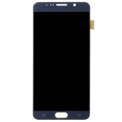 LCD Digitizer Assembly for Samsung Galaxy Note 5 Duos Black Sapphire Aftermarket - Image 1 of 2