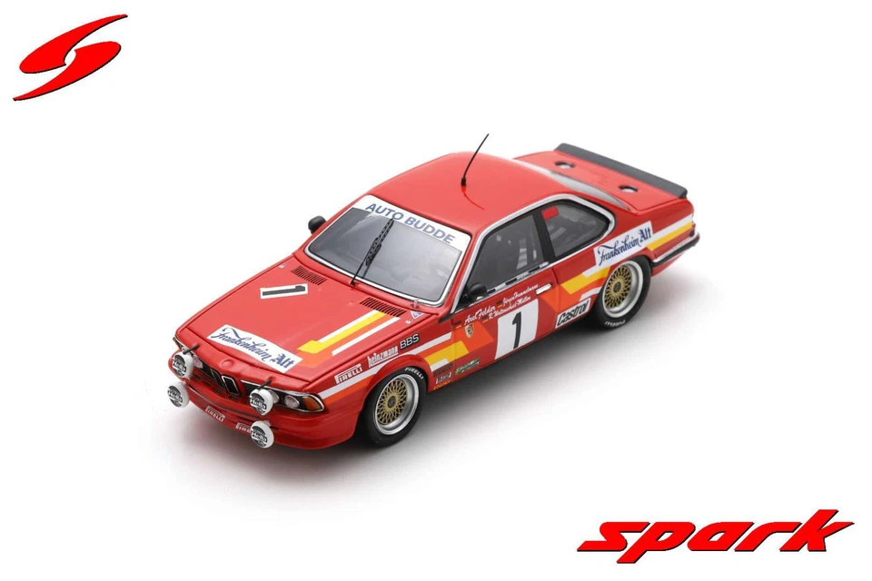 Spark 1/43 BMW 635 CSi #1 Winner Nürburgring 24H 1985 SG836 - Immagine 1 di 1