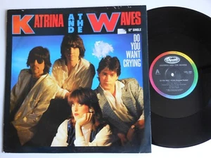 KATRINA and The Waves Do You Want Crying 12" Vinyl Single 1985 Capitol Records - Picture 1 of 8