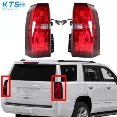 Un par de luces traseras para Chevrolet Tahoe Suburban 2015-20 lente transparente halógena Foto 1 de 4