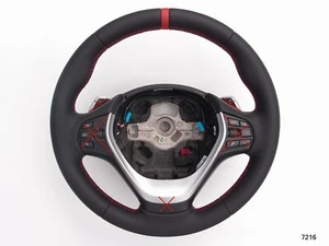 13-18 BMW F22 F30 SPORT NUEVO NAPPA/PERFORADO CAMBIO TÉRMICO SW marca/puntada roja - Imagen 1 de 12
