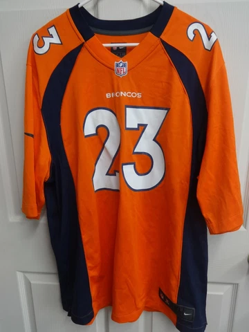Vintage NFL Denver Broncos Willis McGahee # 23 Football Jersey Men 2XL Cover