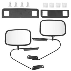 For Ford F-Series Trucks 5x8 Inch Mirror Glass Driver and Passenger Side Mirrors