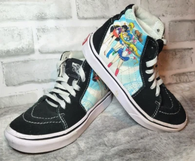 Vans X Sailor Moon Cómodo Cush SK8-HI Zapatos de caña alta Niños Talla 13.5 Foto 1 de 4