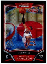 2008-09 Bowman Draft Picks & Stars Xfractor Richard Hamiton /299 #7